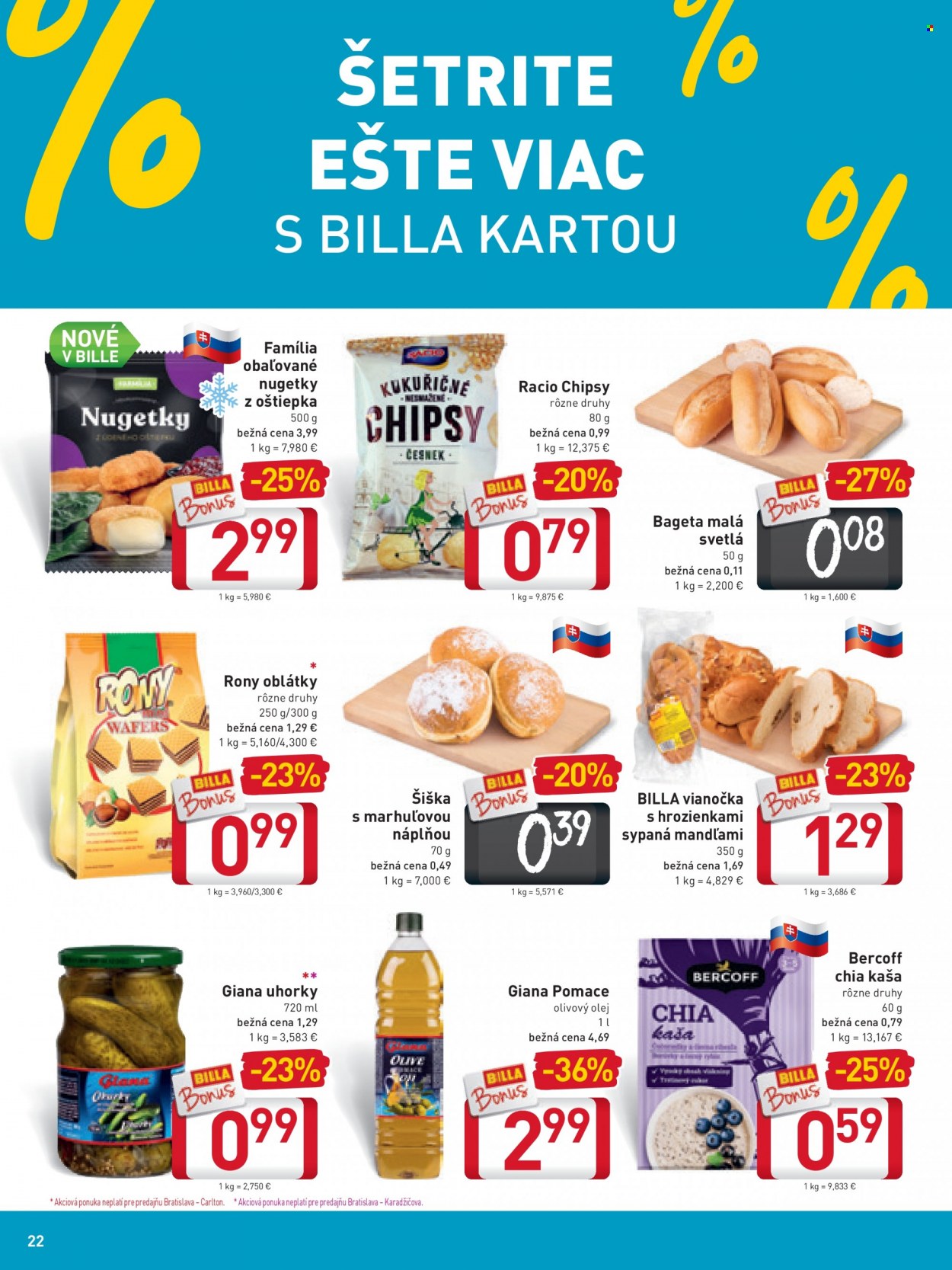 Leták Billa - 3.11.2021 - 9.11.2021. Strana 22