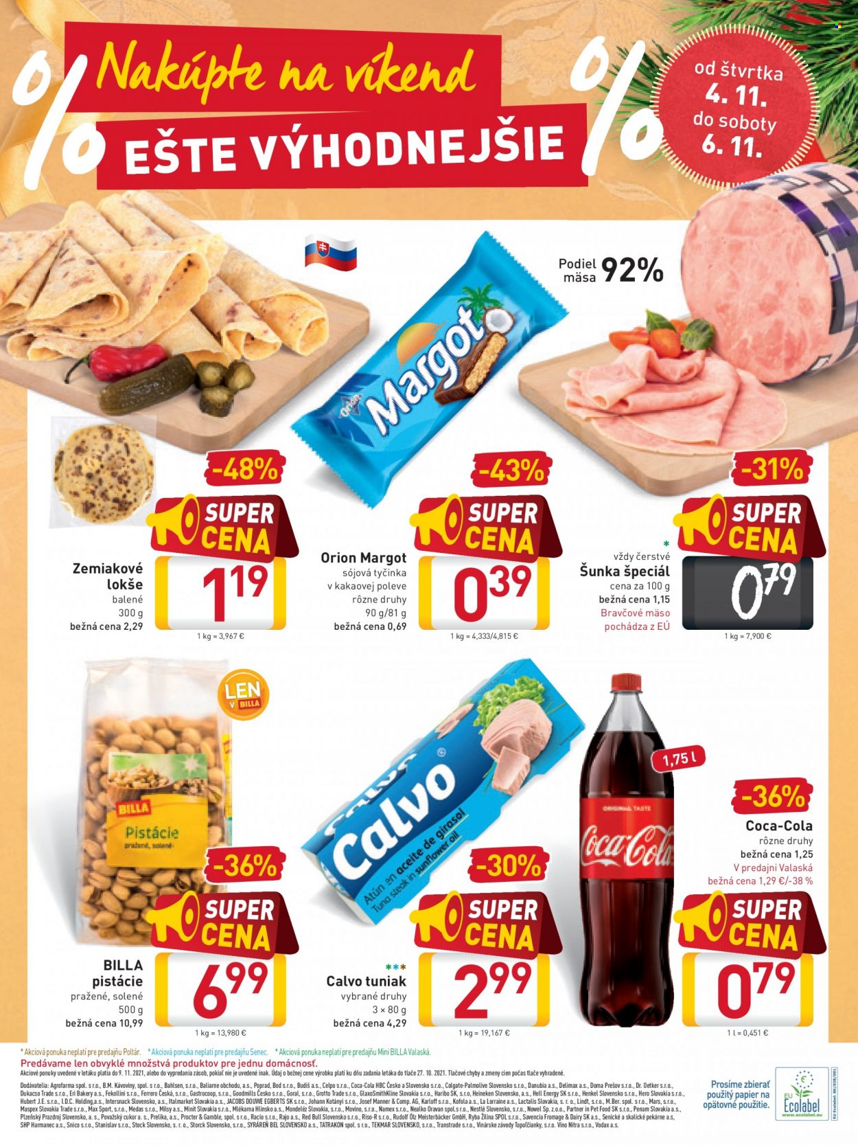 Leták Billa - 3.11.2021 - 9.11.2021. Strana 24