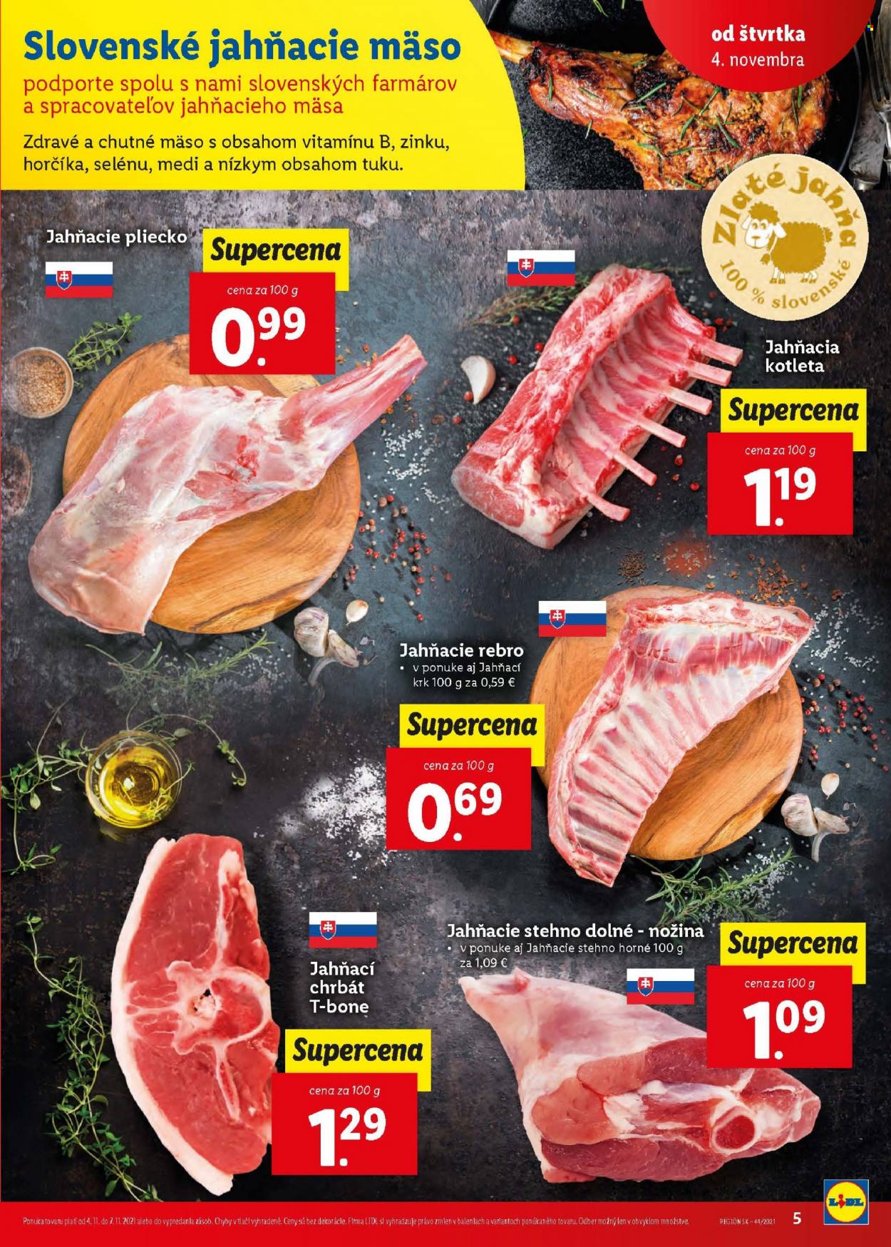 Leták Lidl - 4.11.2021 - 7.11.2021. Strana 5