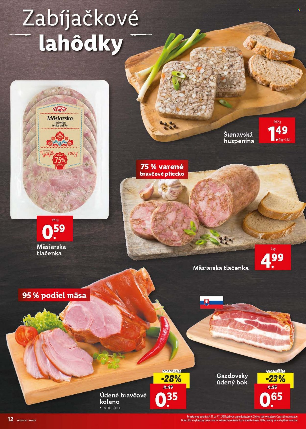 Leták Lidl - 4.11.2021 - 7.11.2021. Strana 12