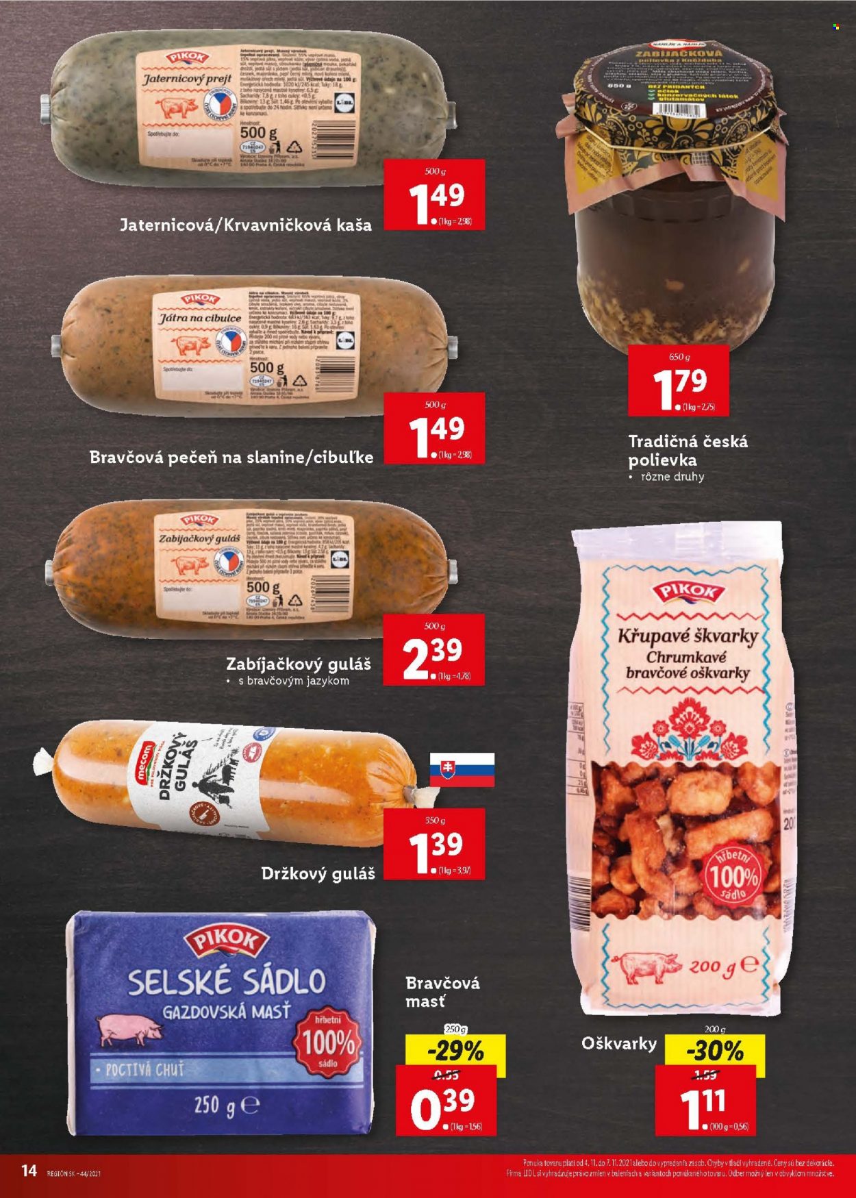 Leták Lidl - 4.11.2021 - 7.11.2021. Strana 14