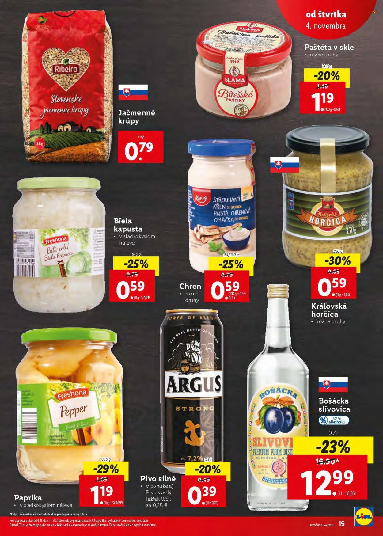 Leták Lidl - 4.11.2021 - 7.11.2021. Strana 15