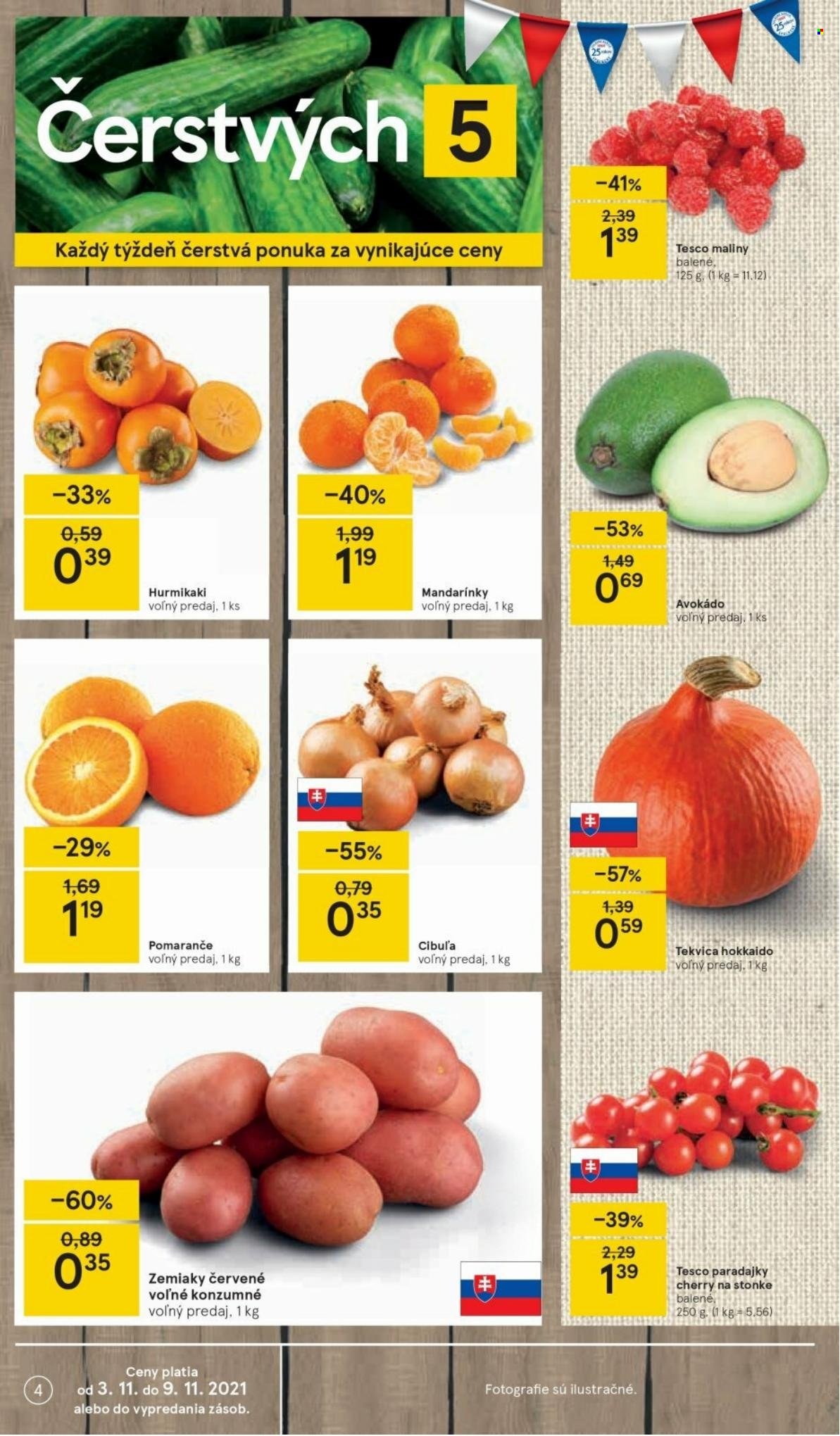 Leták TESCO - 3.11.2021 - 9.11.2021. Strana 4