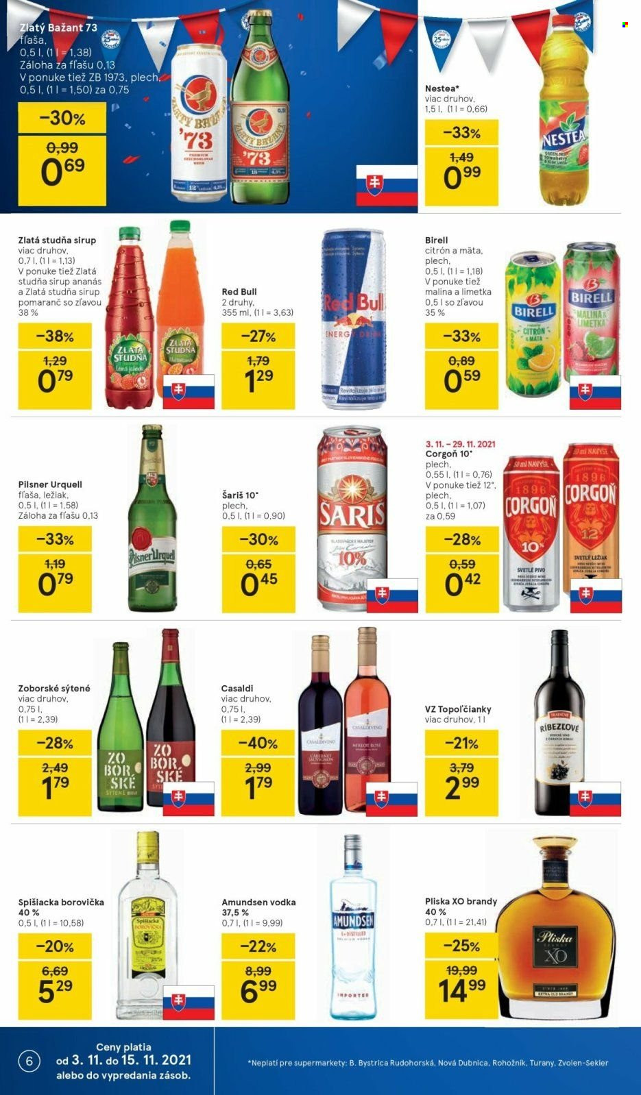 Leták TESCO supermarket - 3.11.2021 - 9.11.2021. Strana 6