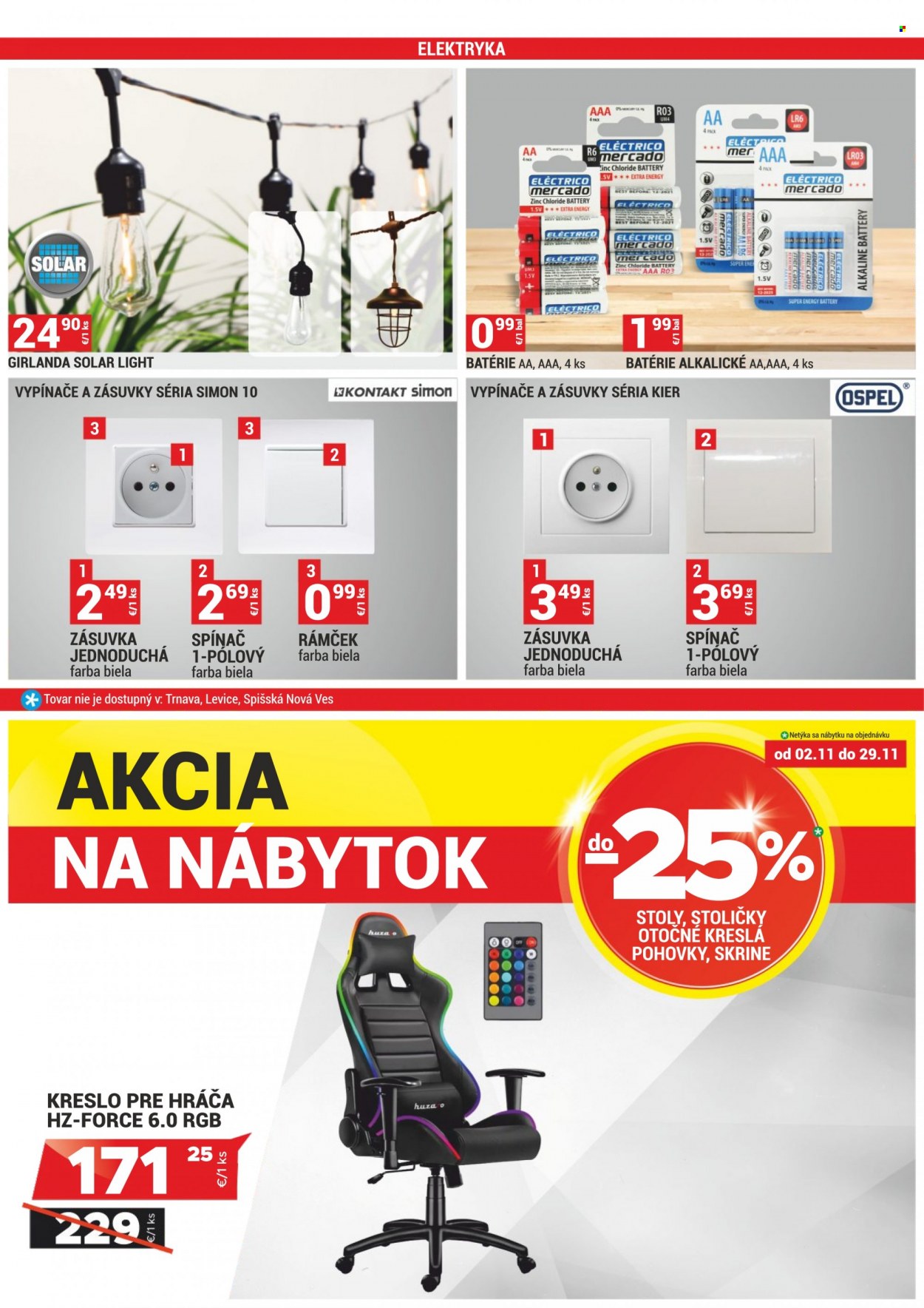 Leták Merkury Market - 2.11.2021 - 30.11.2021. Strana 6