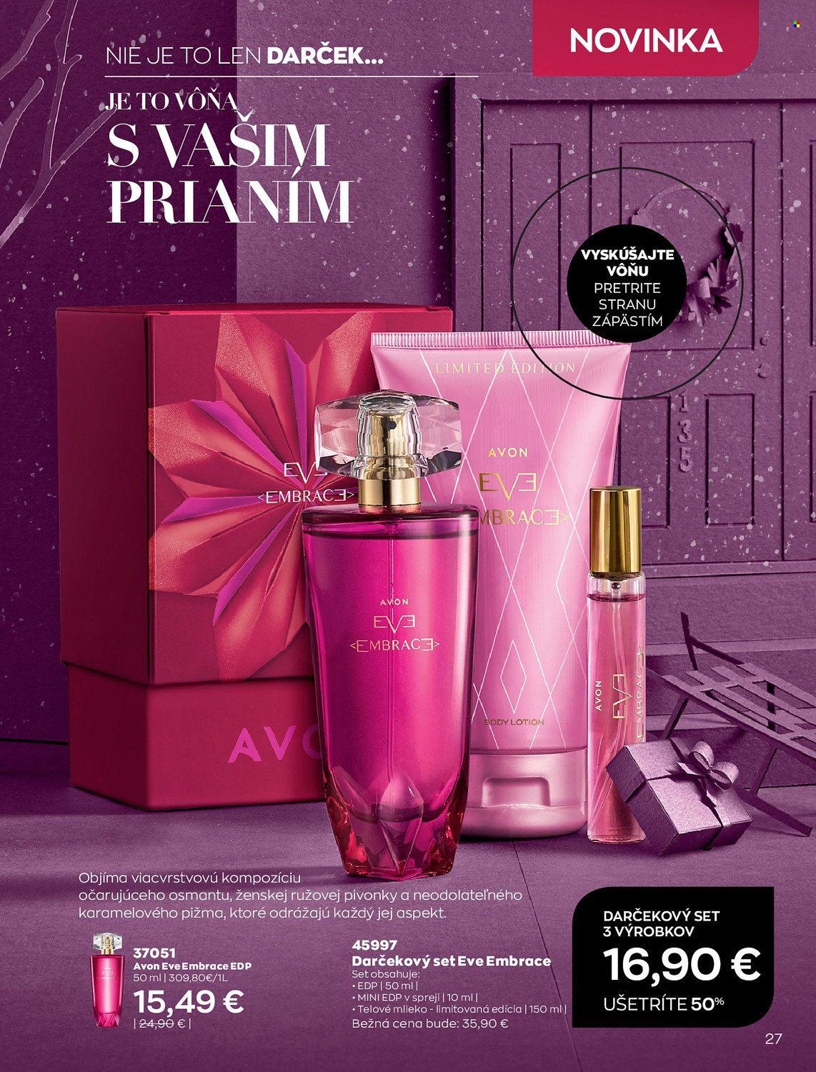 Leták Avon - 1.11.2021 - 30.11.2021. Strana 31