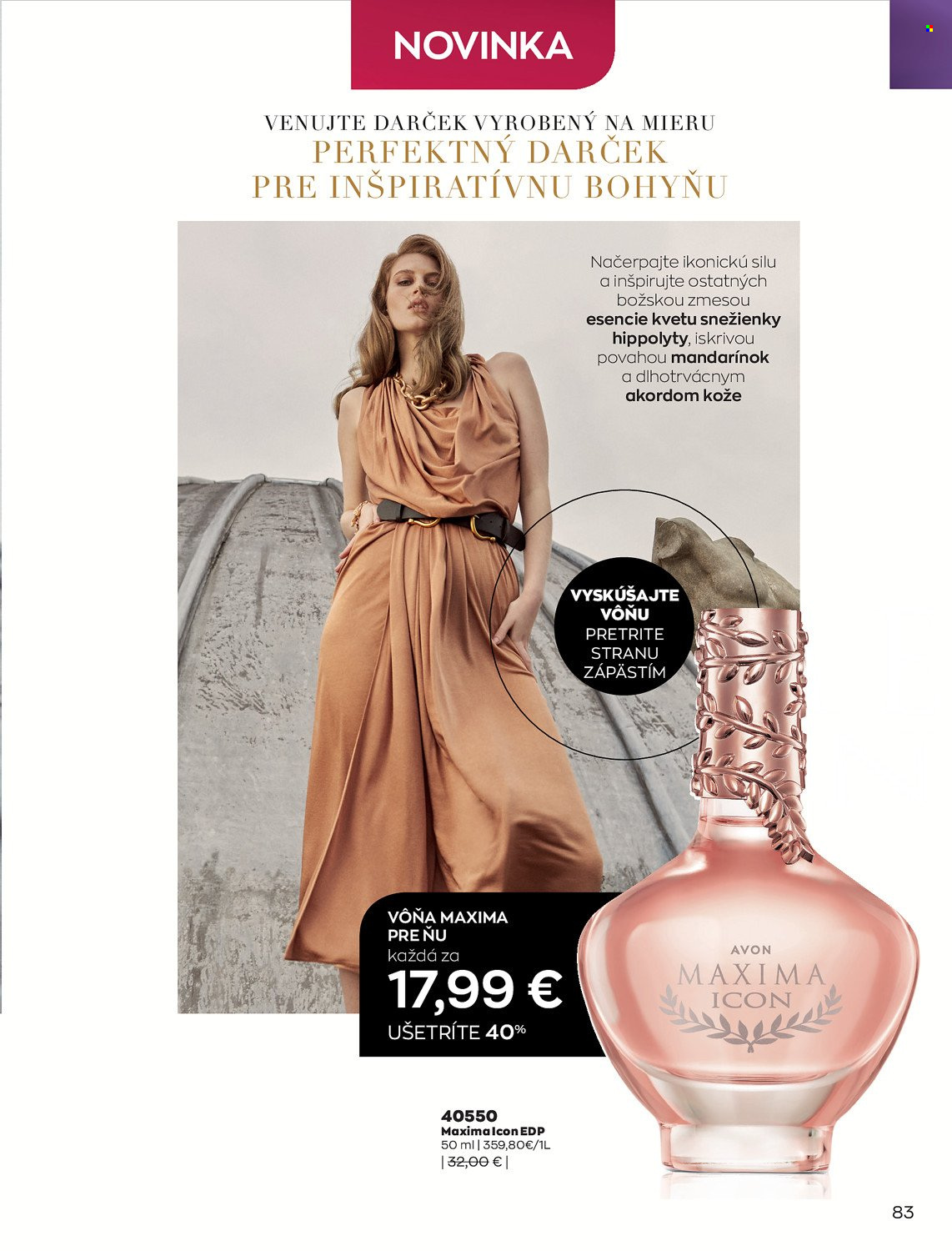 Leták Avon - 1.11.2021 - 30.11.2021. Strana 87