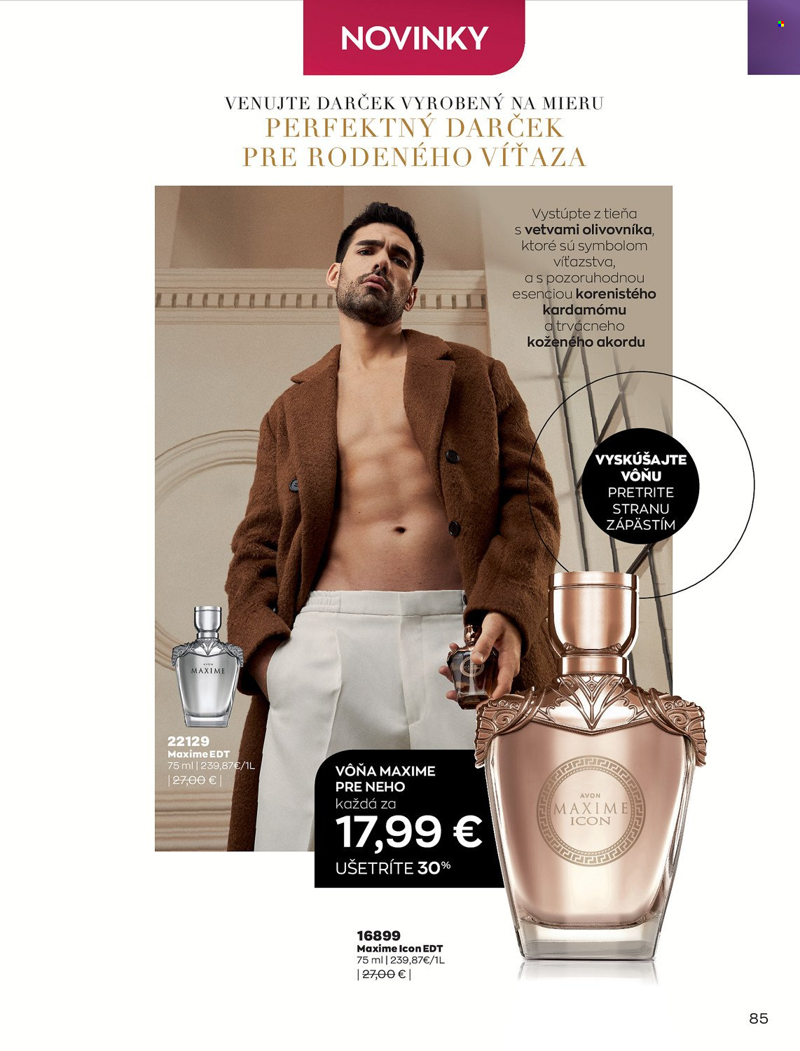Leták Avon - 1.11.2021 - 30.11.2021. Strana 89