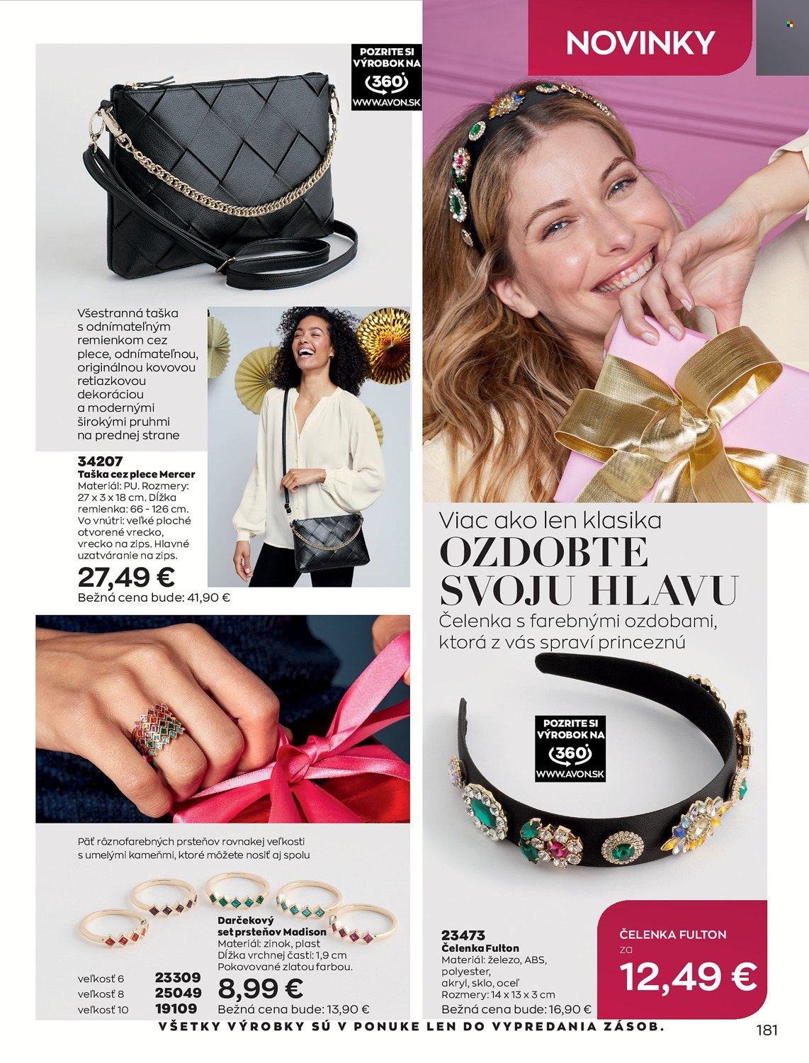 Leták Avon - 1.11.2021 - 30.11.2021. Strana 185