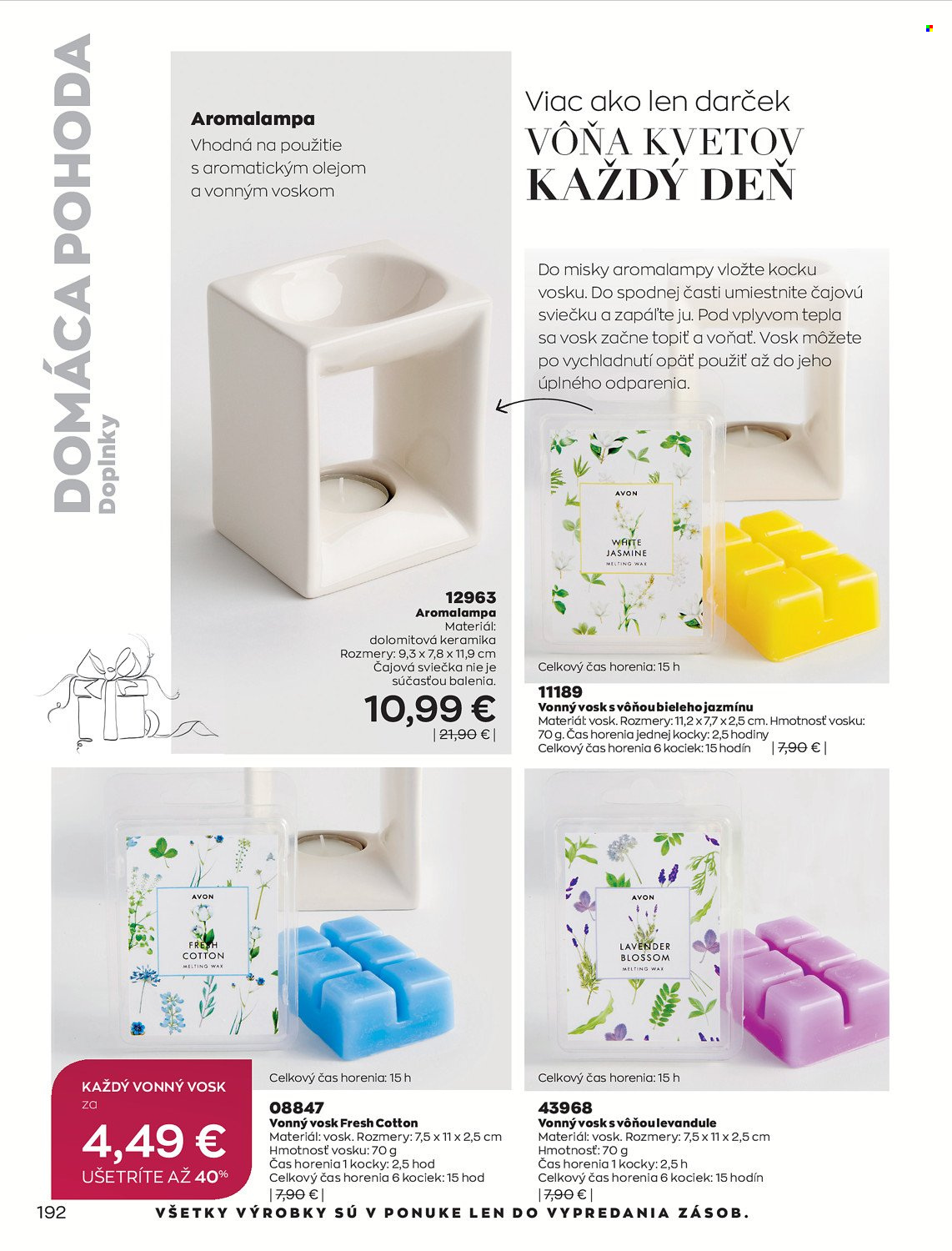 Leták Avon - 1.11.2021 - 30.11.2021. Strana 196