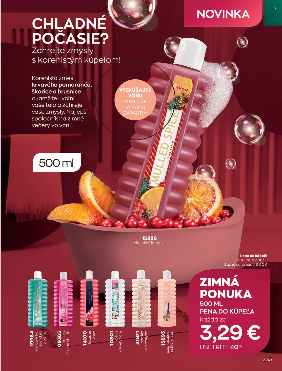 Leták Avon - 1.11.2021 - 30.11.2021. Strana 237