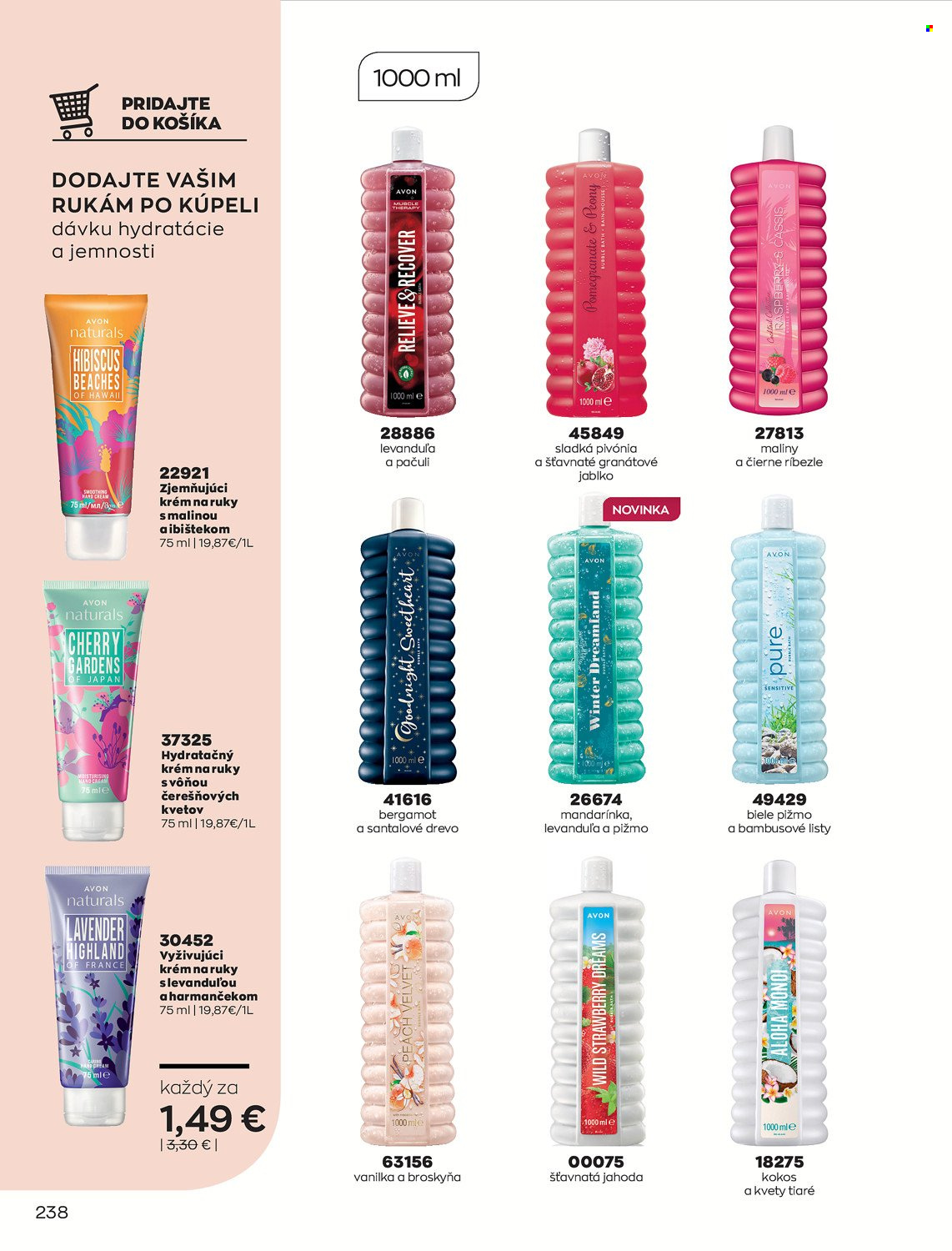Leták Avon - 1.11.2021 - 30.11.2021. Strana 242