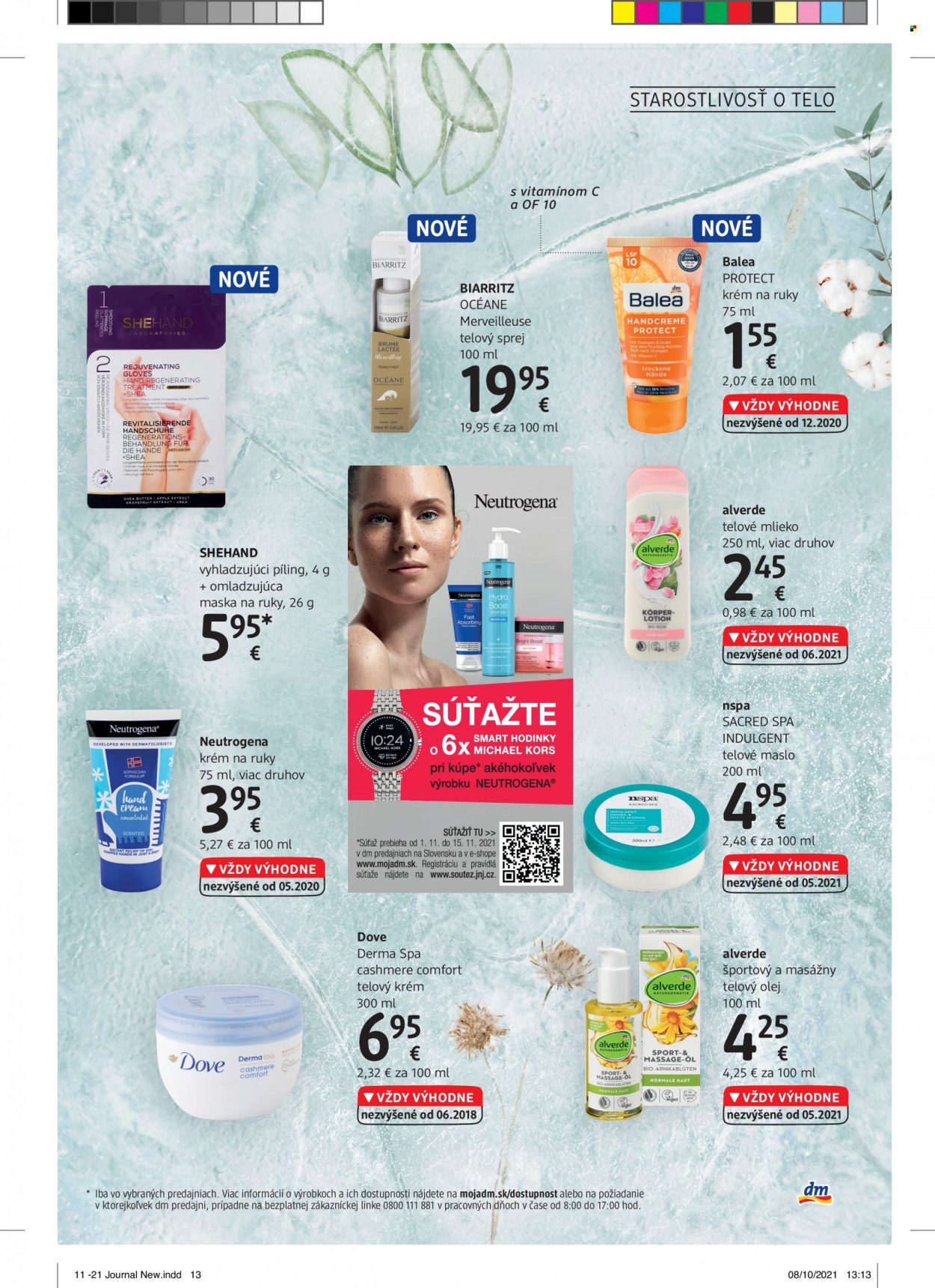 Leták dm drogerie - 1.11.2021 - 30.11.2021. Strana 13