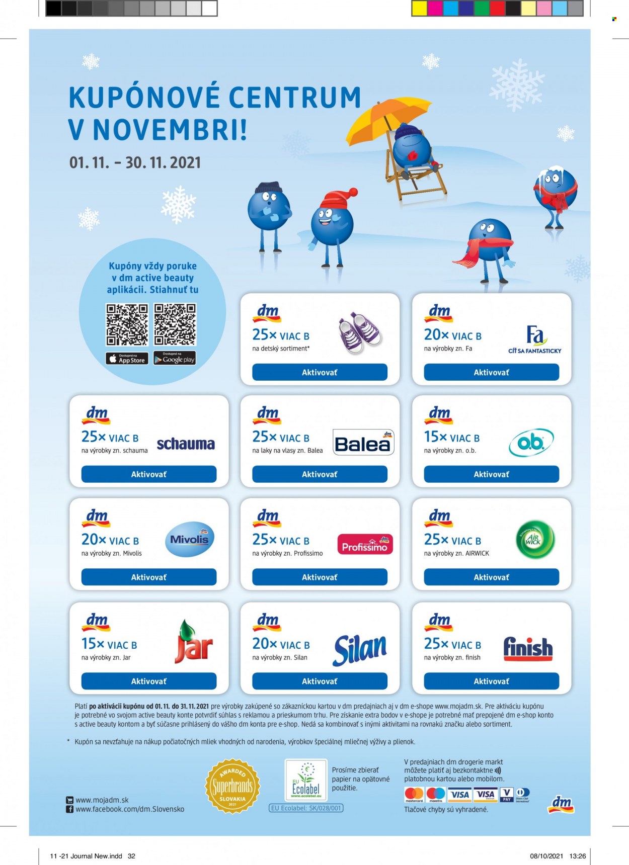 Leták dm drogerie - 1.11.2021 - 30.11.2021. Strana 32
