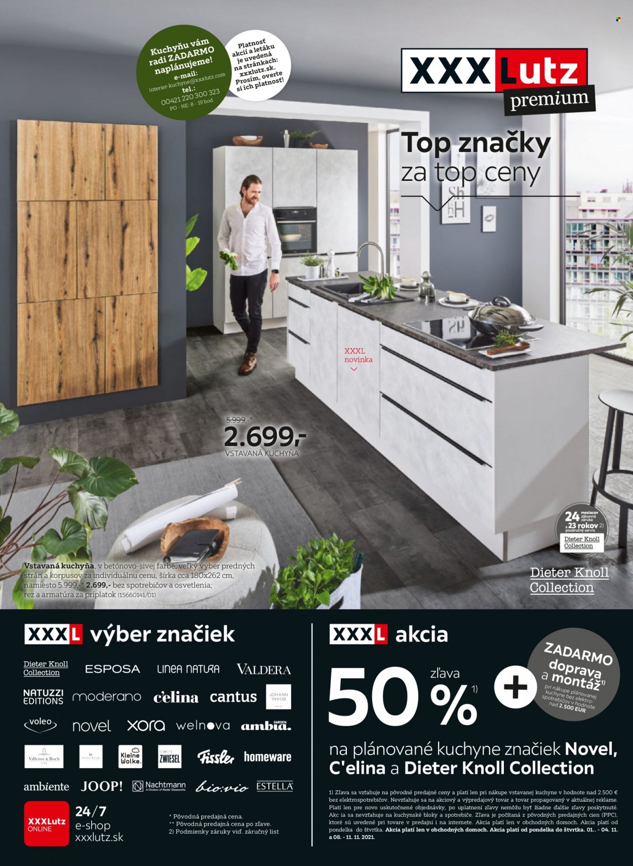 Leták XXXLutz - 1.11.2021 - 14.11.2021. Strana 1