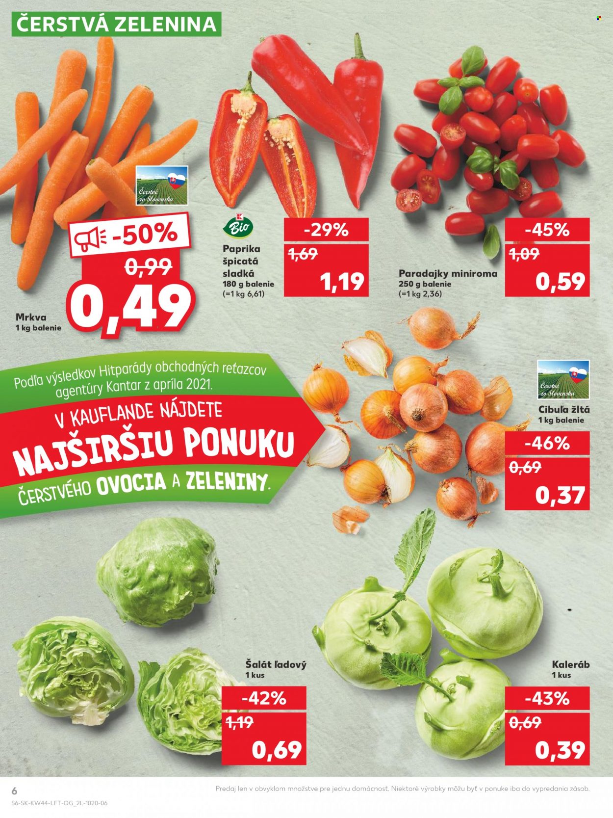 Leták Kaufland - 4.11.2021 - 10.11.2021. Strana 6