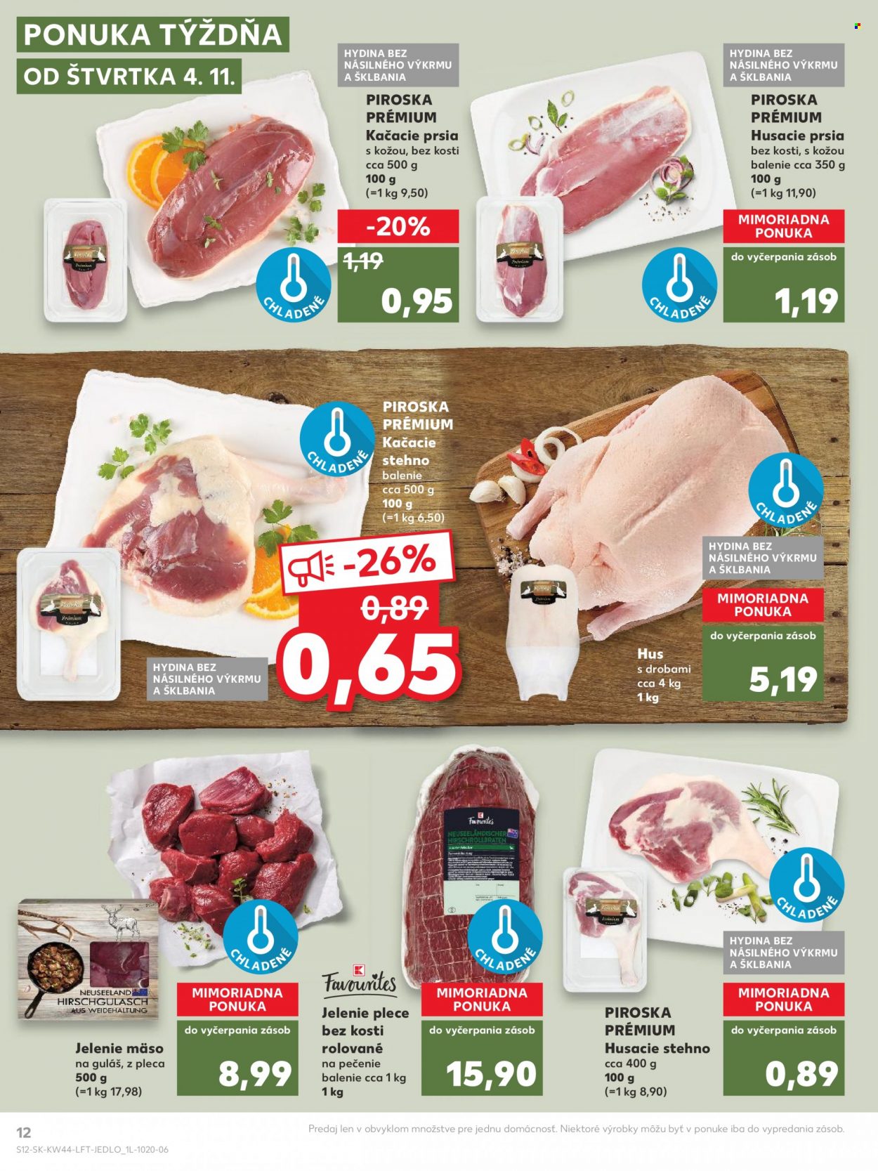 Leták Kaufland - 4.11.2021 - 10.11.2021. Strana 12