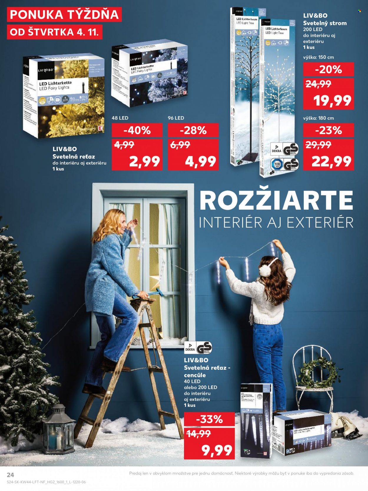 Leták Kaufland - 4.11.2021 - 10.11.2021. Strana 24