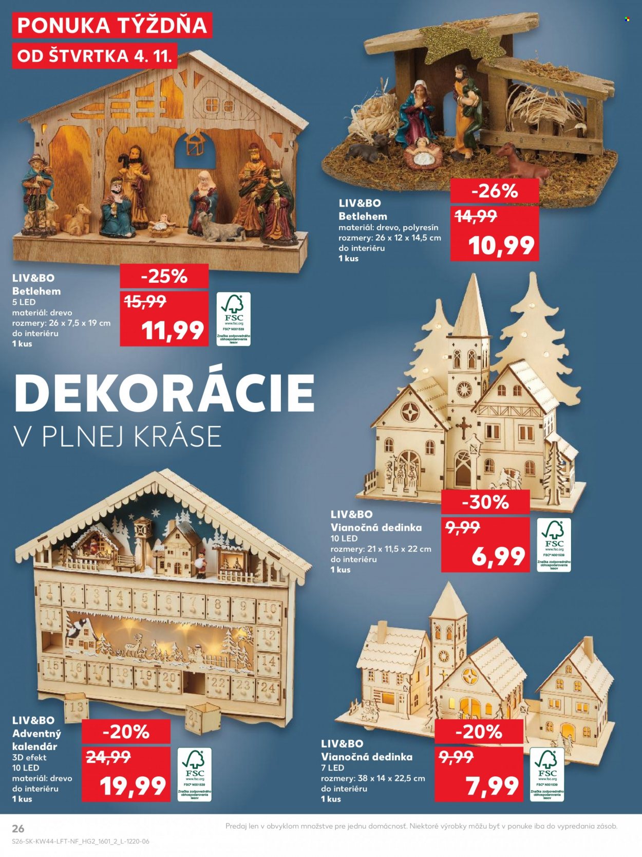 Leták Kaufland - 4.11.2021 - 10.11.2021. Strana 26