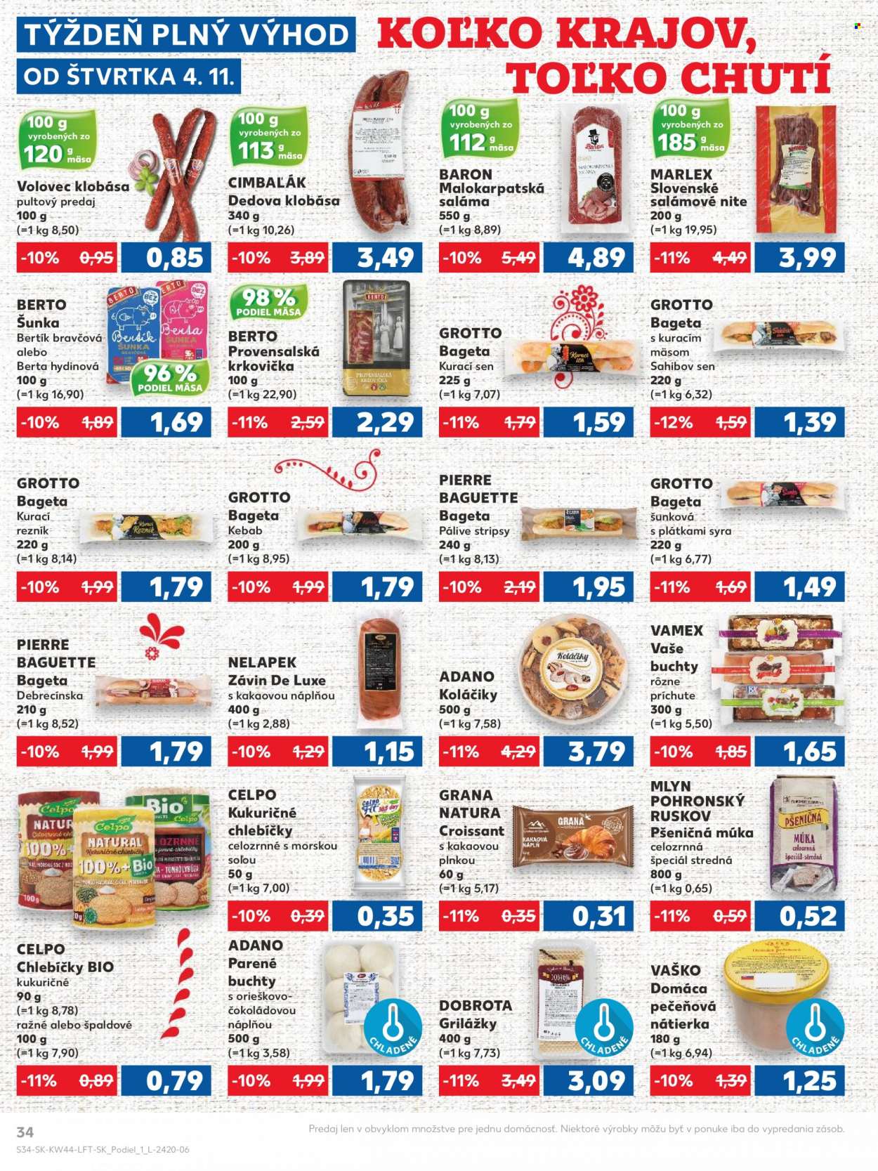 Leták Kaufland - 4.11.2021 - 10.11.2021. Strana 34