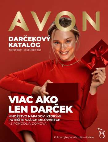 Leták Avon - 1.11.2021 - 31.12.2021.