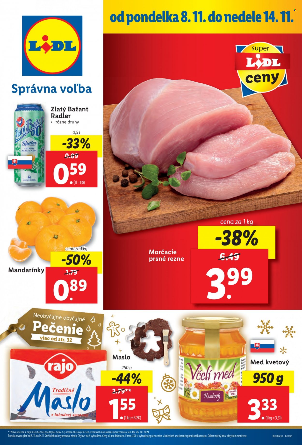 Leták Lidl - 8.11.2021 - 14.11.2021. Strana 1