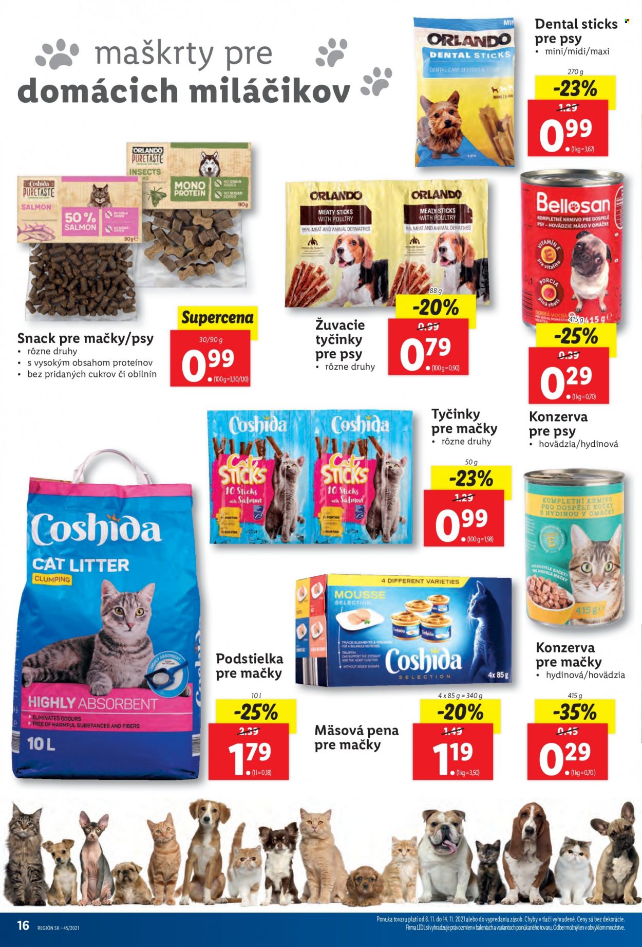 Leták Lidl - 8.11.2021 - 14.11.2021. Strana 16