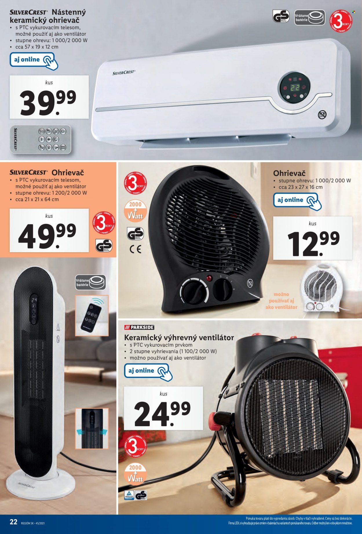 Leták Lidl - 8.11.2021 - 14.11.2021. Strana 22