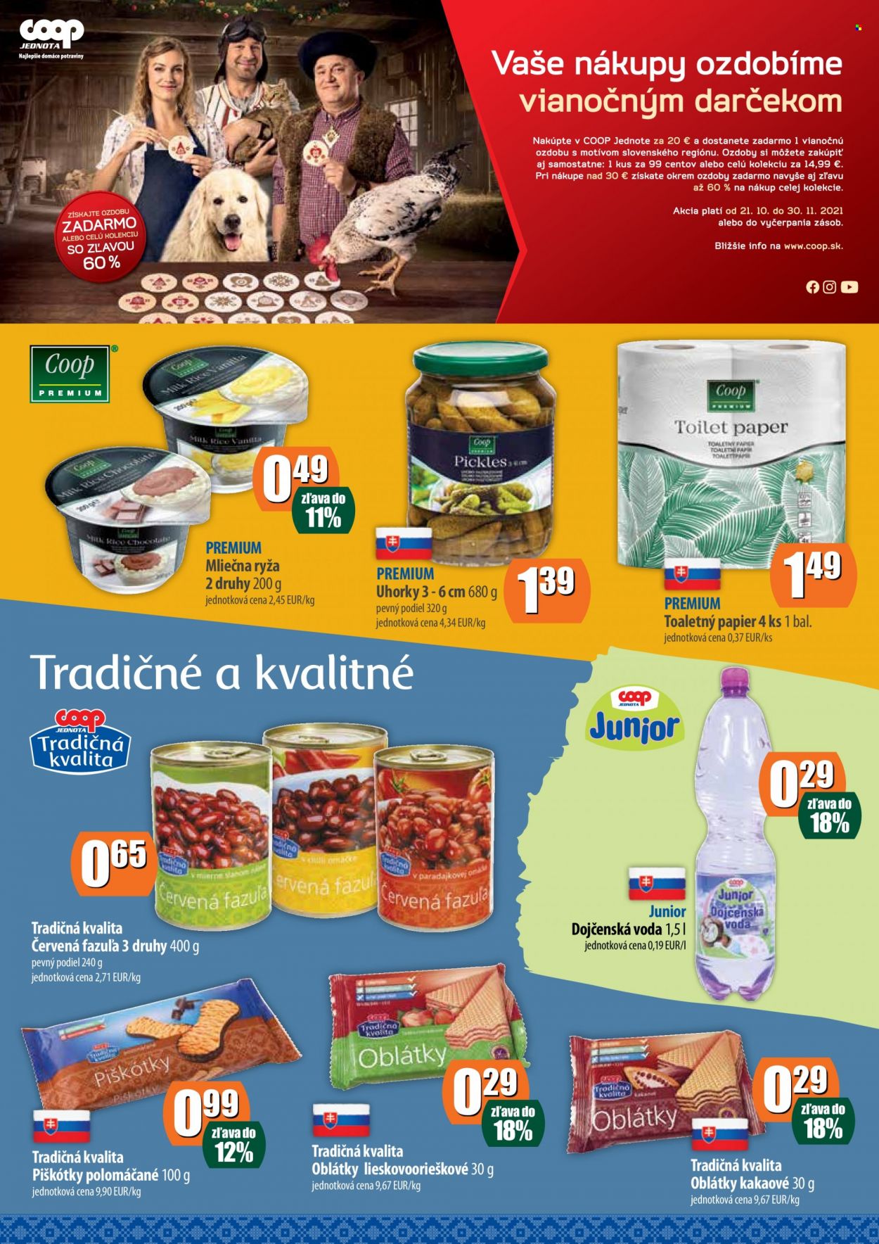 Leták COOP Jednota - 4.11.2021 - 10.11.2021. Strana 11