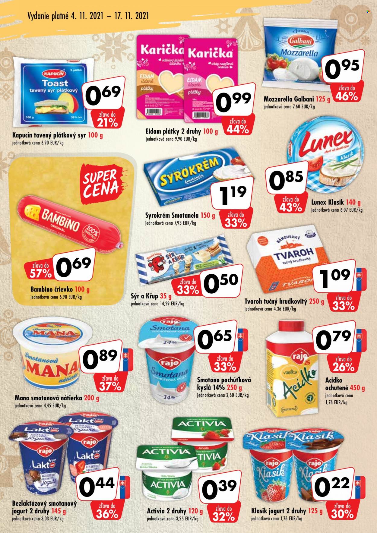 Leták COOP Jednota - 4.11.2021 - 17.11.2021. Strana 4