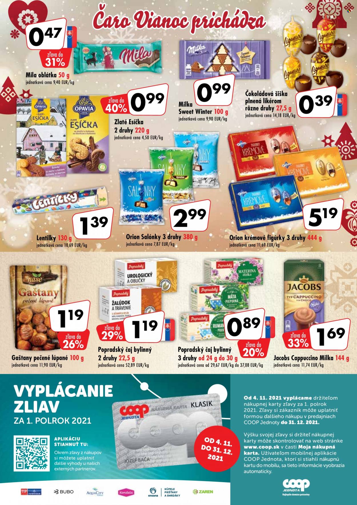 Leták COOP Jednota - 4.11.2021 - 17.11.2021. Strana 7