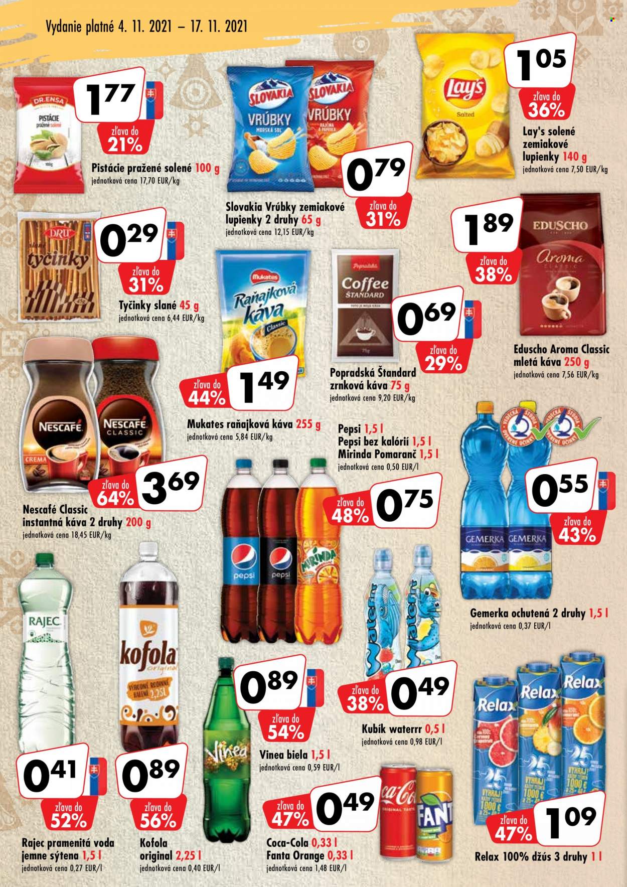 Leták COOP Jednota - 4.11.2021 - 17.11.2021. Strana 8