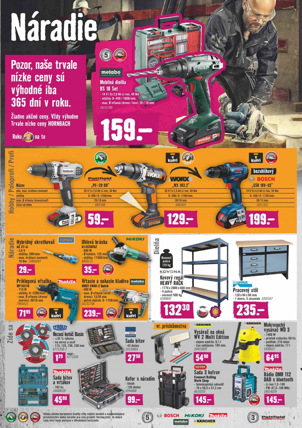 Leták Hornbach - 3.11.2021 - 30.11.2021. Strana 7