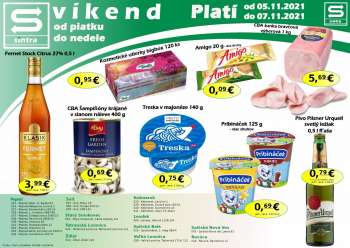 Leták Sintra - 5.11.2021 - 7.11.2021.
