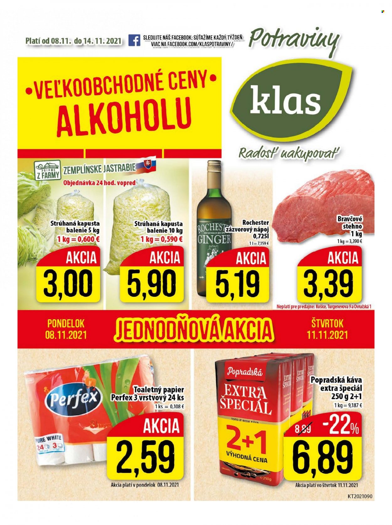 Leták Klas - 8.11.2021 - 14.11.2021. Strana 1