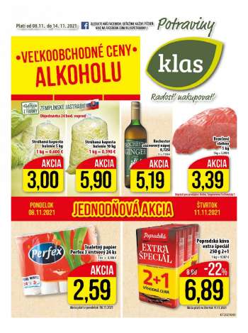 Leták Klas - 8.11.2021 - 14.11.2021.