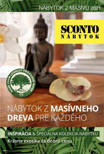 Leták Sconto nábytok.