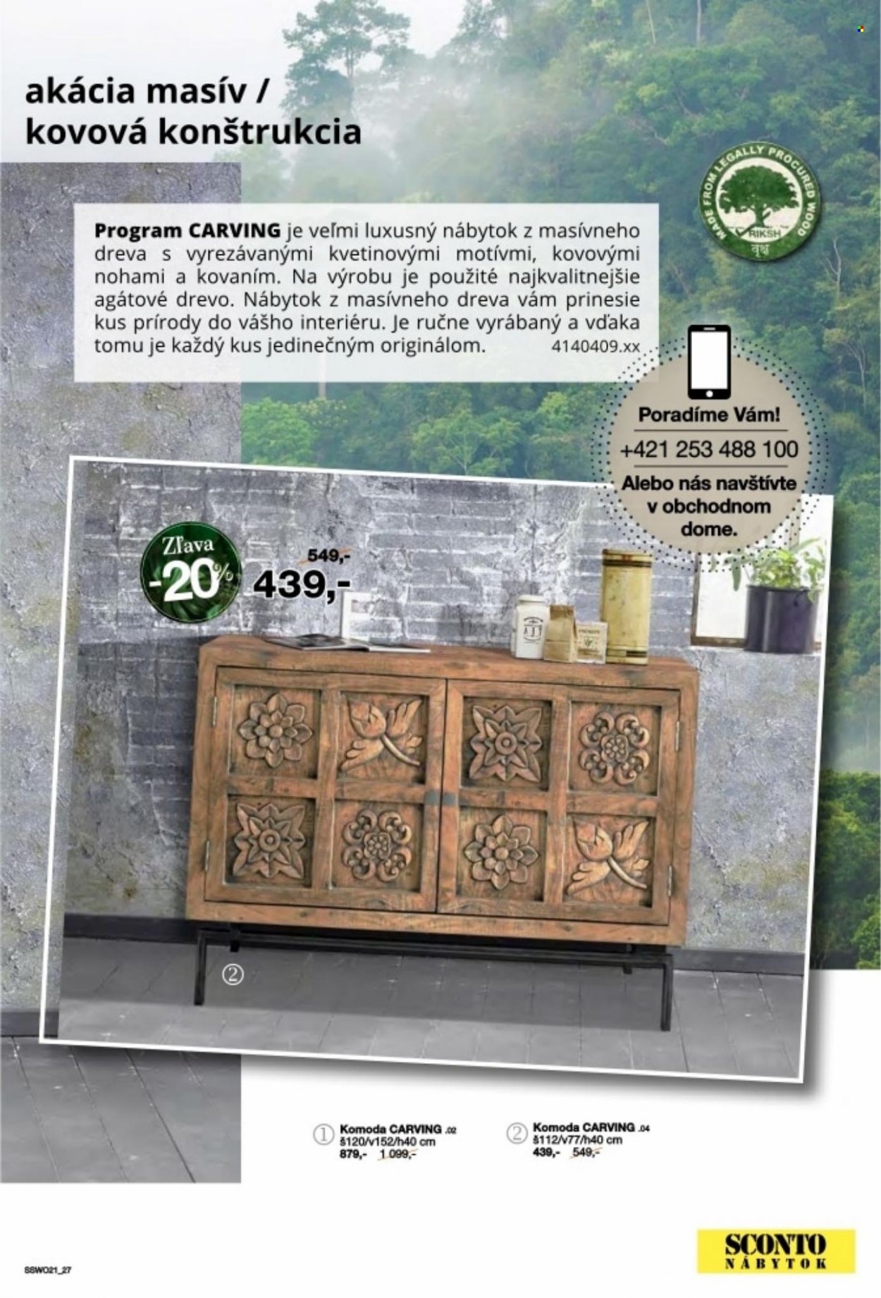 Leták Sconto nábytok. Strana 27
