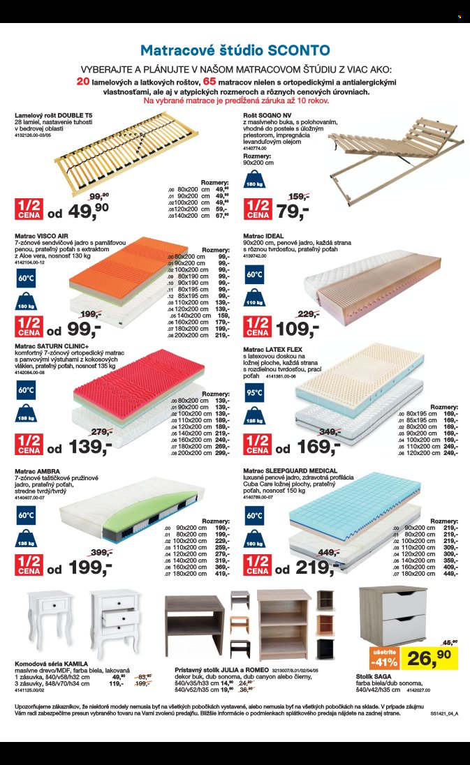 Leták Sconto nábytok - 5.11.2021 - 25.11.2021. Strana 4
