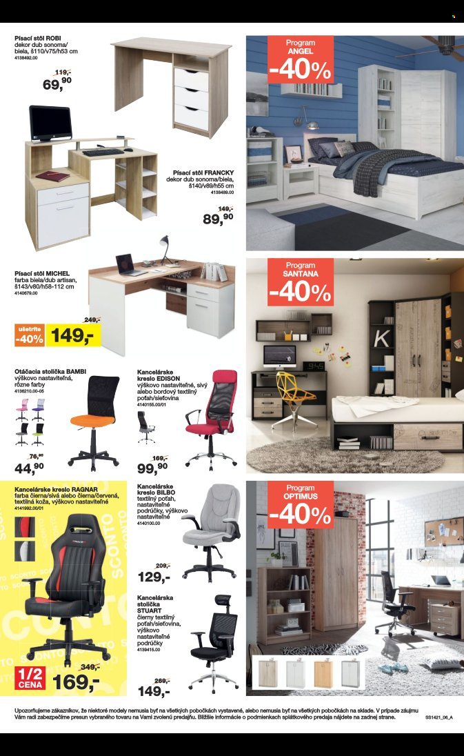 Leták Sconto nábytok - 5.11.2021 - 25.11.2021. Strana 6