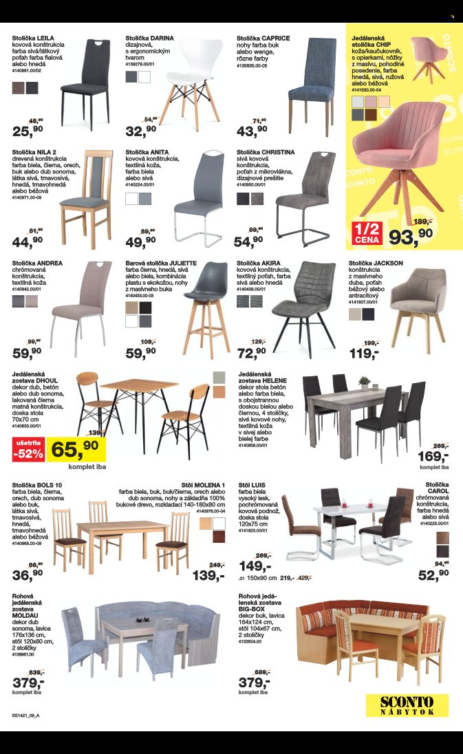 Leták Sconto nábytok - 5.11.2021 - 25.11.2021. Strana 9