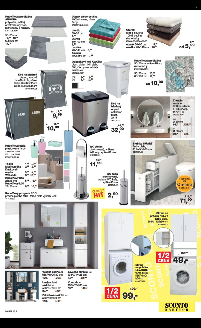 Leták Sconto nábytok - 5.11.2021 - 25.11.2021. Strana 17