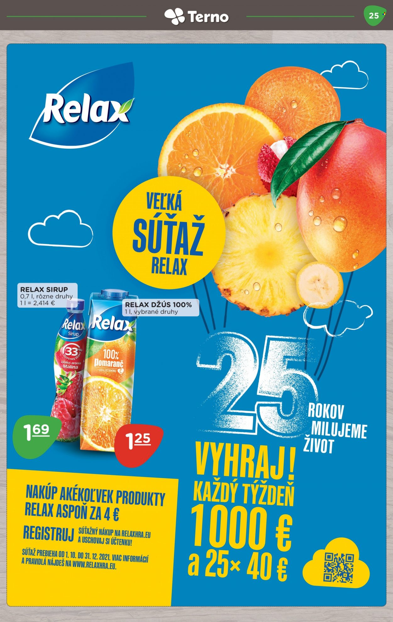 Leták Terno - 8.11.2021 - 5.12.2021. Strana 25