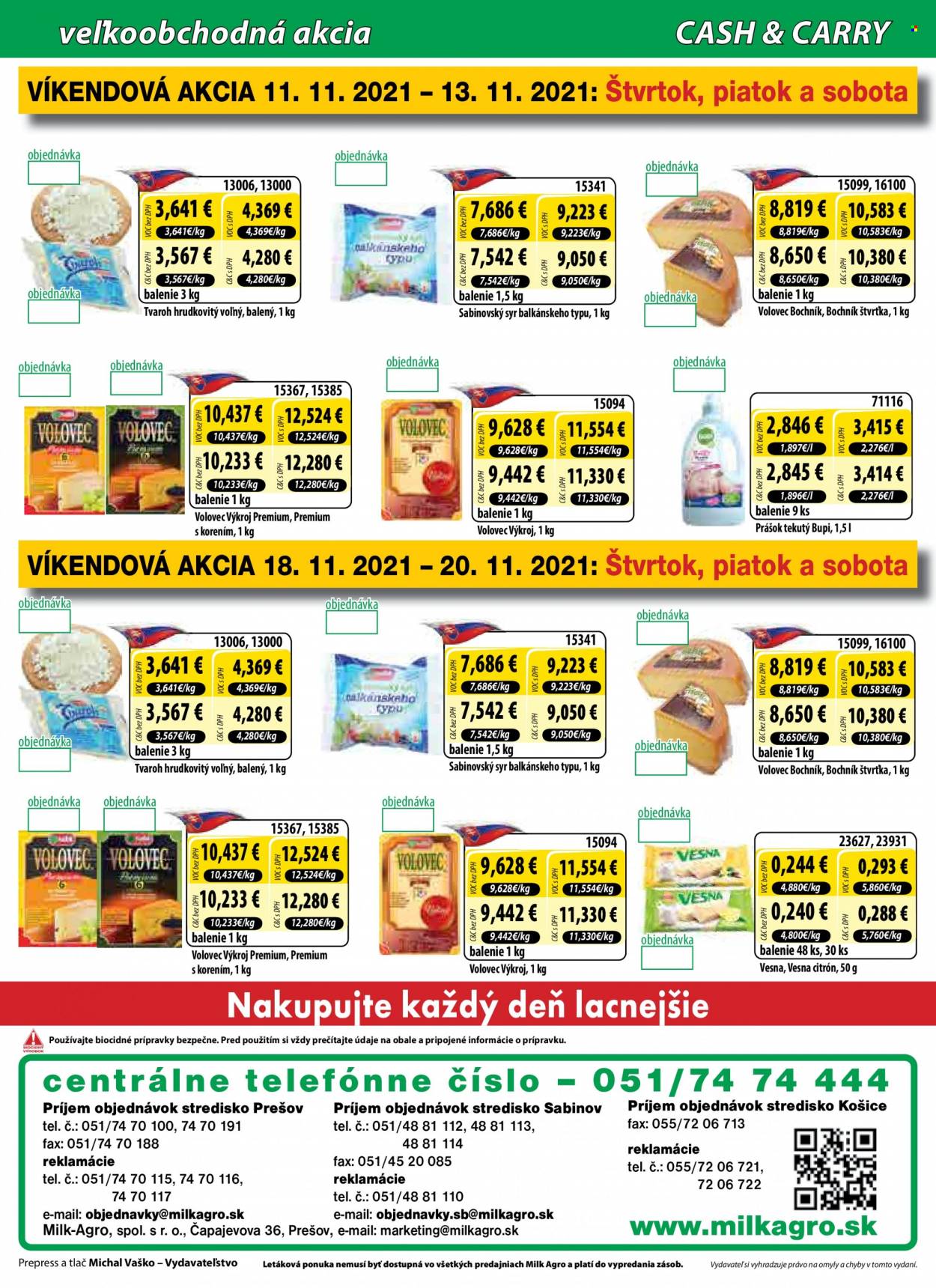 Leták Milk AGRO - 10.11.2021 - 23.11.2021. Strana 12