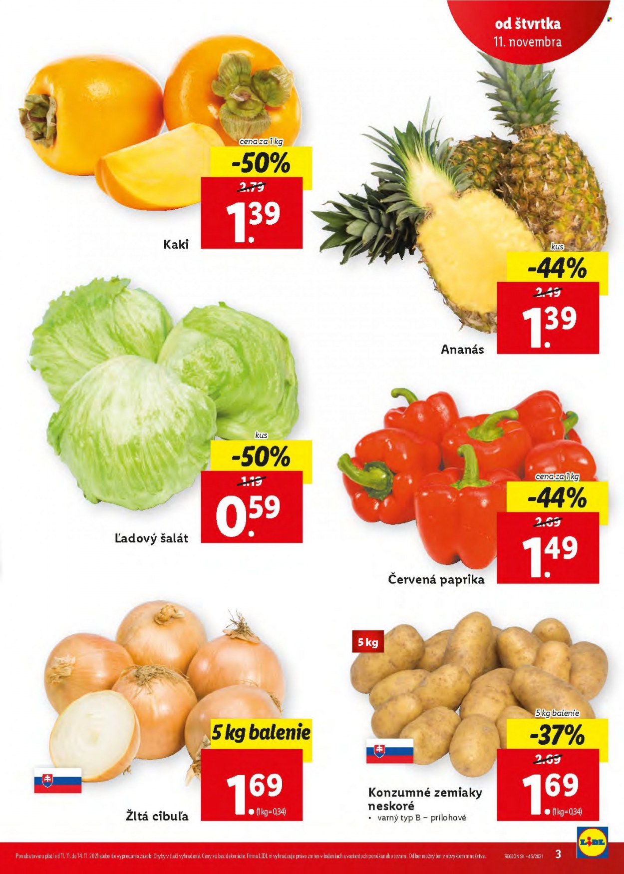 Leták Lidl - 11.11.2021 - 14.11.2021. Strana 3
