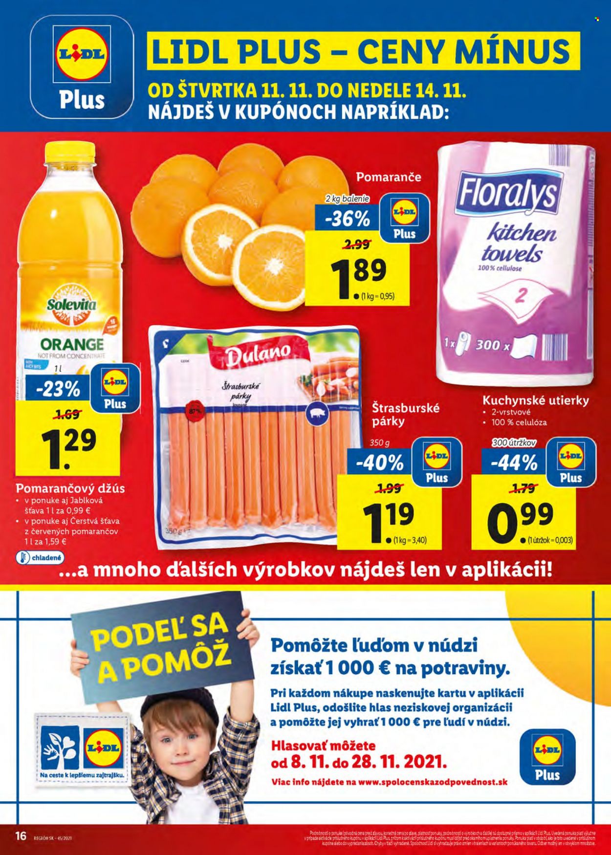 Leták Lidl - 11.11.2021 - 14.11.2021. Strana 16
