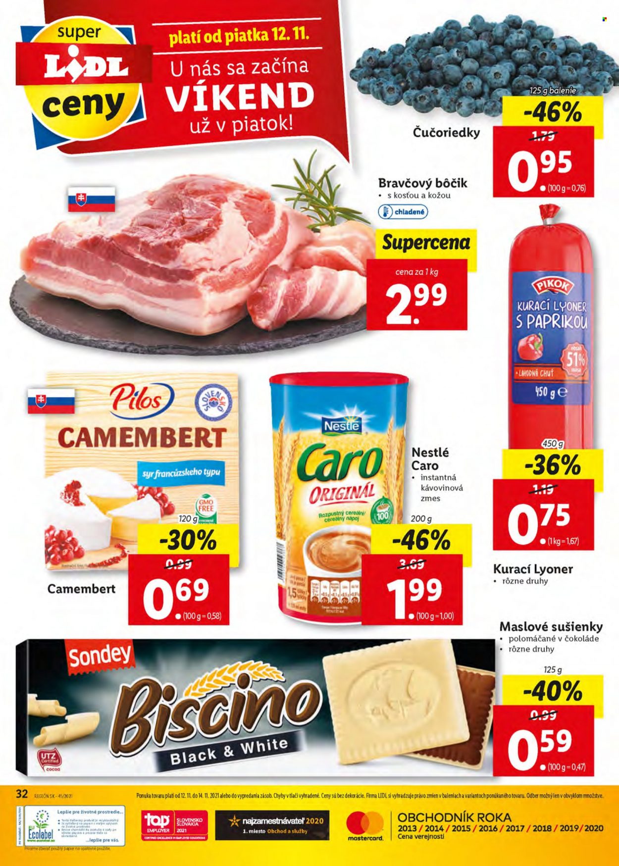 Leták Lidl - 11.11.2021 - 14.11.2021. Strana 30