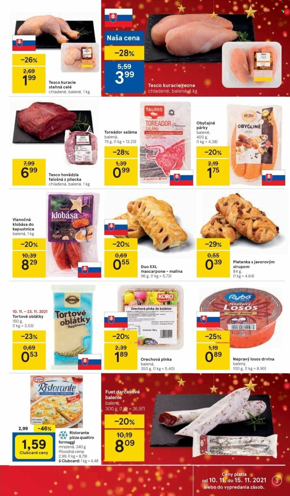 Leták TESCO supermarket - 10.11.2021 - 15.11.2021. Strana 3