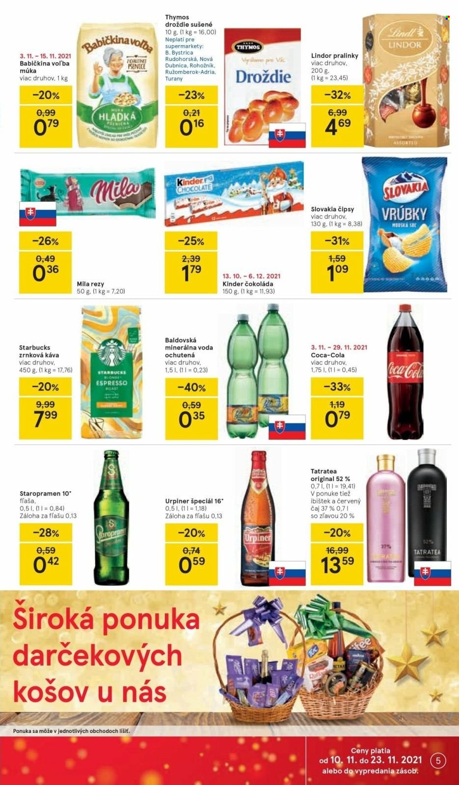 Leták TESCO supermarket - 10.11.2021 - 15.11.2021. Strana 5