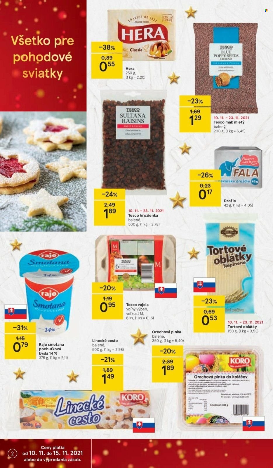 Leták TESCO - 10.11.2021 - 15.11.2021. Strana 2